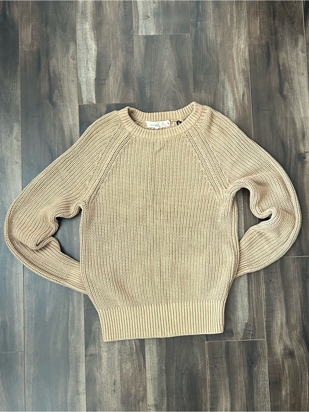 L.O.G.G. H&M Beige Knit Sweater XS 🤎